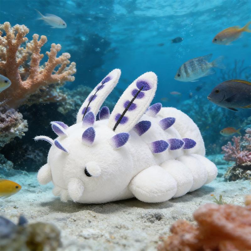 Cute Deep Sea Bunny Plush Toys Soft Cartoon Animal Rabbit Stuffed Peripheral Doll Fans Kids Birthday Accompany Pillow Gifts