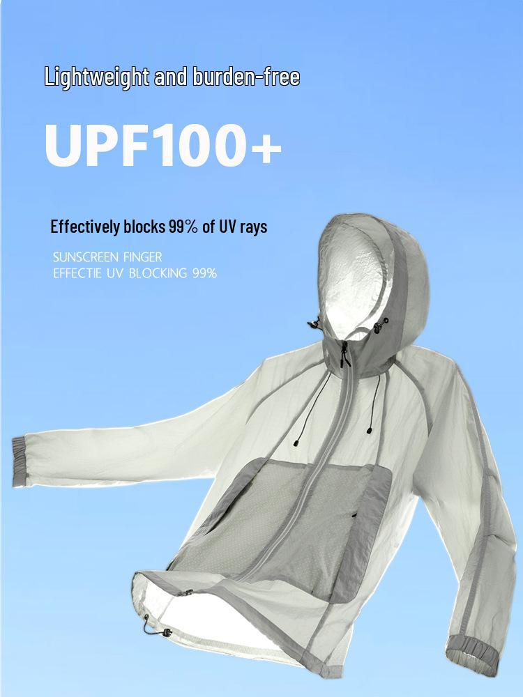 UPF100 Ice Silk UV-Protection Jacket: Men's & Women's Lightweight Outdoor Sun Protection (2026 New Style)