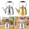 Stainless Steel Tea Kettle with Strainer Durable Teapot Cookware for Daily Use and Rapid Boiling