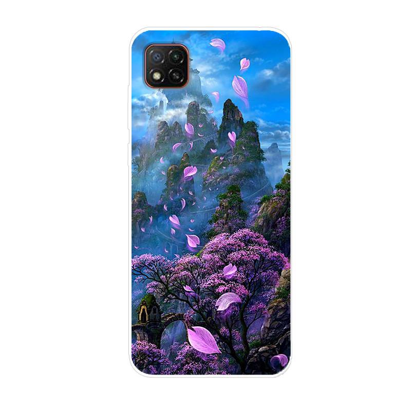 Soft Silicone Case For Xiaomi Redmi 9C NFC Case Soft TPU Christmas Phone Case For Xiaomi Redmi 10C 9C Case Redmi 9 C NFC Cover