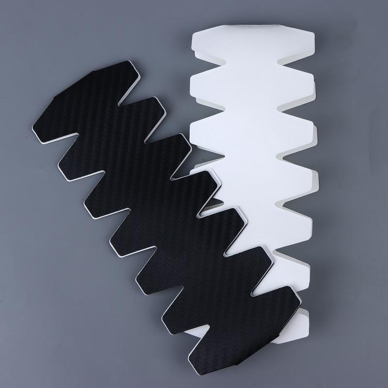 Beach Rackets Head Sticker Reduce Impact And Friction Black Transparent Rackets Frame Protection Tape Anti-Collision