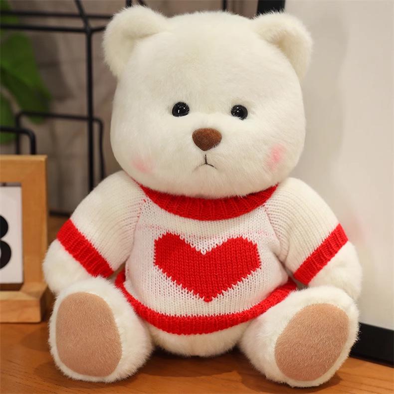 Teddy Bear Plush Sweater Toy - Perfect Birthday Gift for All Genders