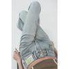 Women's High Waist Micro Flare Jeans Slim Fit Light Blue Denim Pants Flared Trousers Street Trendy Summer Casual Daily Bottoms