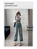 Women's High-Waisted Retro Straight-Leg Jeans - Spring & Autumn 2024 Collection