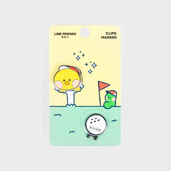 

Маркер для мяча для гольфа Line Friends Zecio Minini Salini