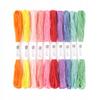 Floss set 8 M, 10 PCS rainbow 4739
