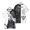 Tricouri Wuthering Waves Cartethyia Imprimate 3D Vară Bărbați Femei Mânecă Scurtă Gât Rotund Tricou Top Harajuku Y2k Anime Cosplay Costum