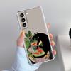 Phone Case For Samsung Galaxy S26 S25 S24 S23 S22 Ultra S20 S21 FE 5G Plus Soft Clear Cover Lovely Cat Playing Fun