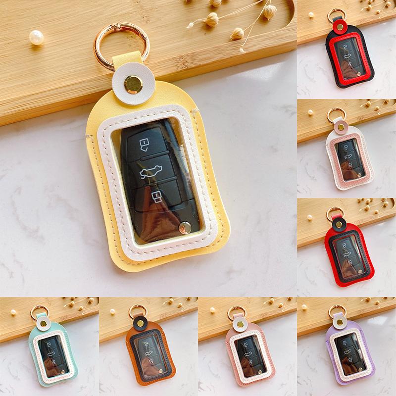 Univerzální 4,5*8 cm Obal na klíč od auta Ochranný kryt na dálkové ovládání Příslušenství Taška na uložení klíčů