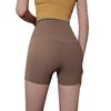 Women's High-Waist Breathable Yoga Shorts - Hip Lift & Anti-Exposure Design