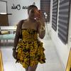 European, American Summer and African Splicing Fluffy Tube Top Short Dress Holiday Style Temperament Versatile Skirt Women