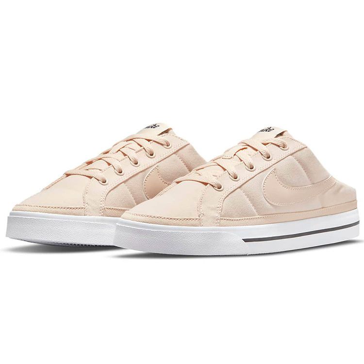 Nike Court Legacy Mule Pearl White Women Sneakers Cream Pure-Platinum DB3970-200