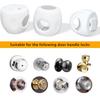 Baby Safety Door Knob Protective Cover Child Proof Designing Prevent Accidental Opening Enhancing Home Security