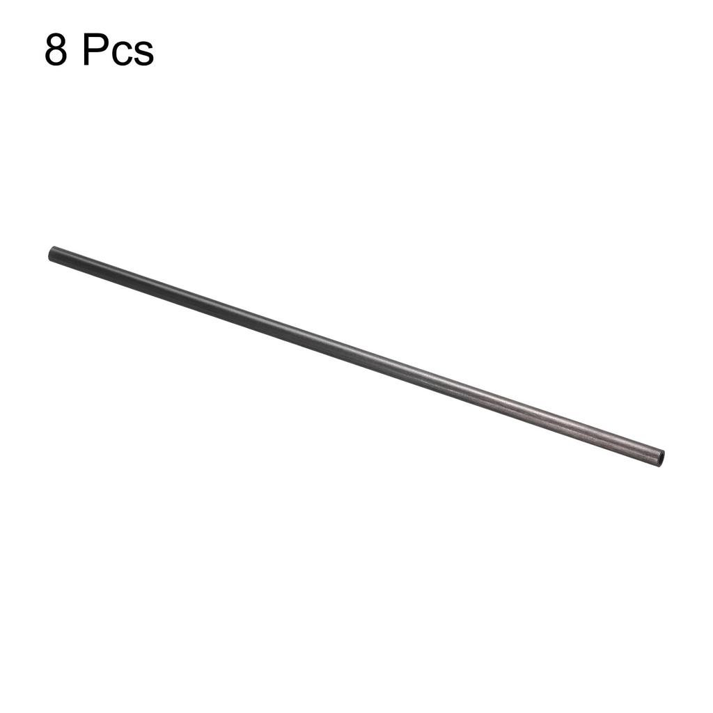 Uxcell 8-Piece Carbon Fiber Tube Set, 3 X 5 X 200mm, Pultruded Carbon Fiber Tubing for RC Airplanes, Kite Wings, and Quadcopter Arms