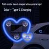Suitable for BYD Models: Qin PLUS, Song Pro, Sea Lion, Sea Leopard, Sea Gull, Tang L - Car Solar Heart Light - Decorative Light.