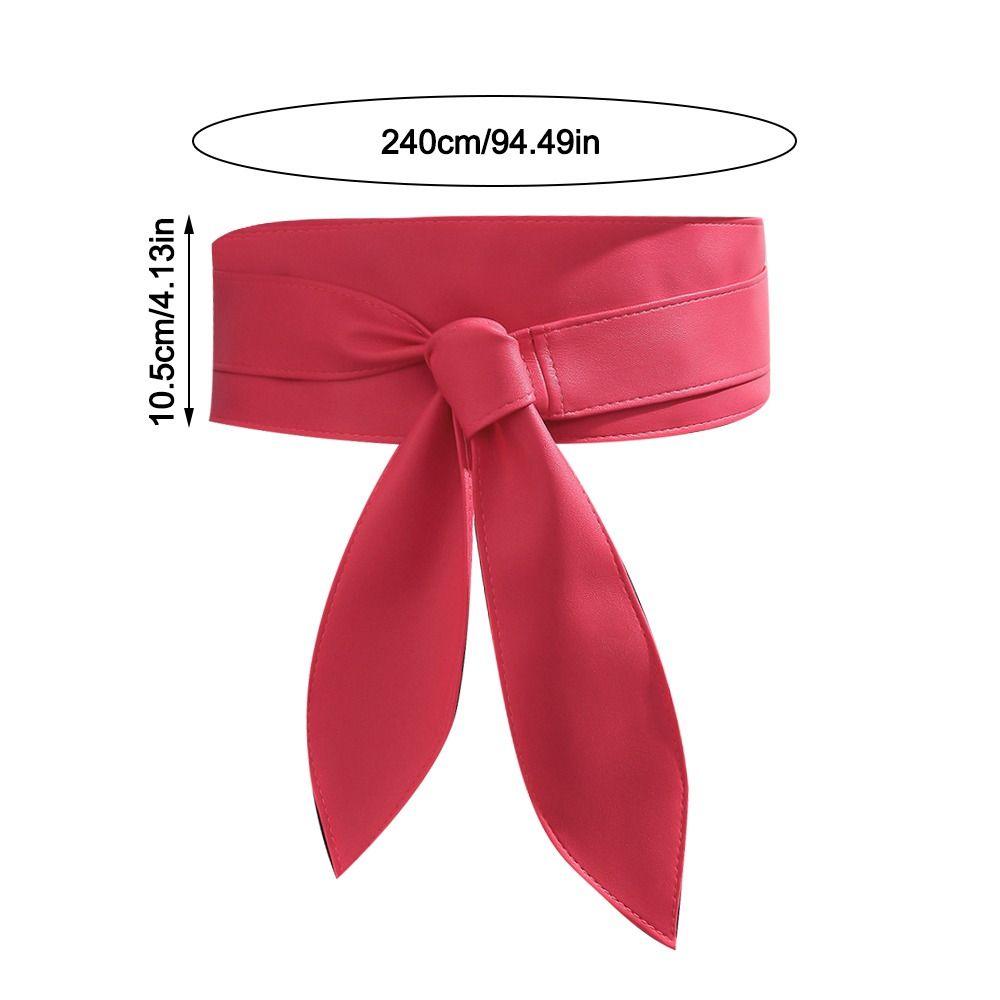 Breiter Korsett-Taillengürtel Elegant Lange Schleifenbänder Schleife Taillenbänder Für Damen Dame Mädchen Braut