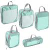 5Pcs/set Travel Storage Bag, Compressed Digital Toiletry, Cosmetics Storage Bag, Clothes, Shoes, Luggage, Travel Bag