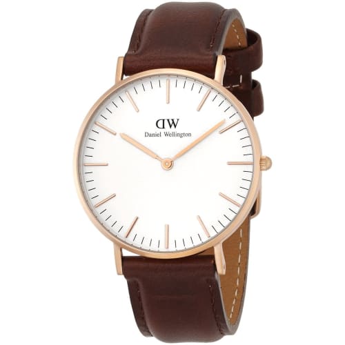 Daniel Wellington Classic 36mm Leather Band Watch 0511DW