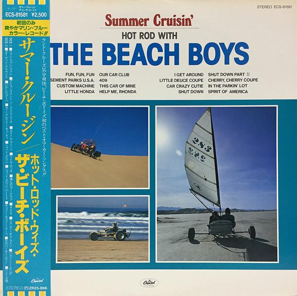 

LP Record BEACH BOYS Summer Cruisin Hot Rod With The Be ECS81581 CAPITOL Japan Obi Pop Used