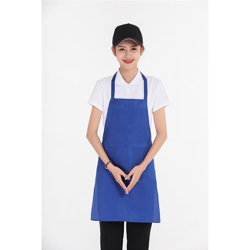 Korean Style Waterproof Kitchen Apron with Custom Logo