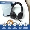 H800 Replacement Ear Pads, for Logitech, for H800, Soft Comfortable Headset Ear Cushions, Easy To Install, Lightweight Replacement Headphone Pads