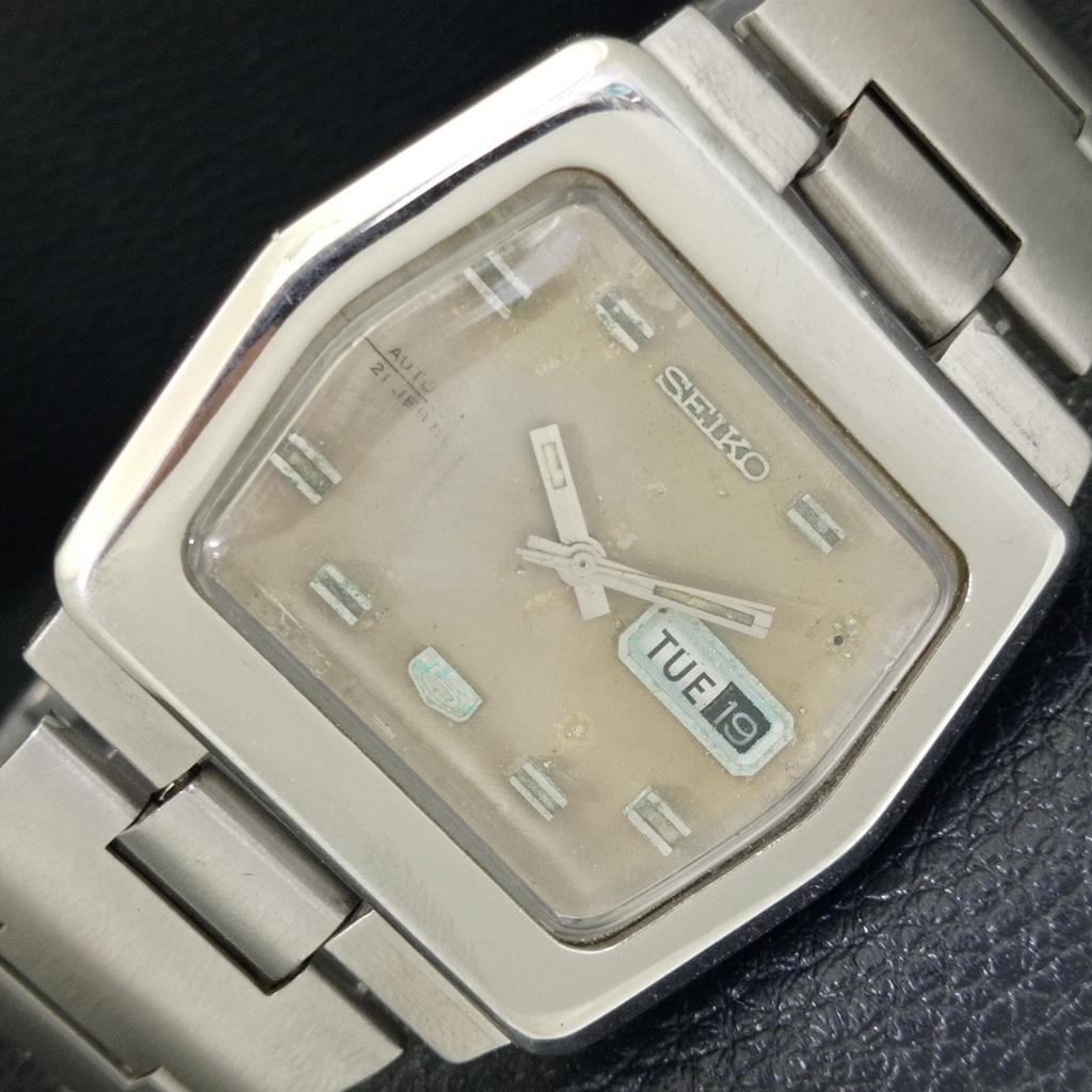 

ПОДЛИННЫЕ ВИНТАЖНЫЕ МУЖСКИЕ АВТОМАТИЧЕСКИЕ ЧАСЫ SEIKO ЯПОНИЯ 6119C С ОРИГИНАЛЬНЫМ ЦИФЕРБЛАТОМ a702420-5 R124-a702420