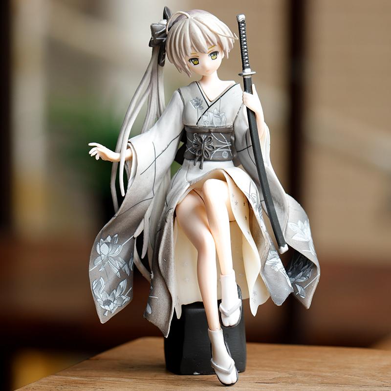 Japan 13CM Yosuga no Sora Figure PVC Action Anime Collection Peripherals Doll Model Toys Kimono Sora Figure for kid gift