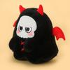 25CM Kawaii Cartoon Anime Skeleton Devil Plush Toy Funny Death Reaper Stuffed Toy Children's Plush Handmade Doll Gift
