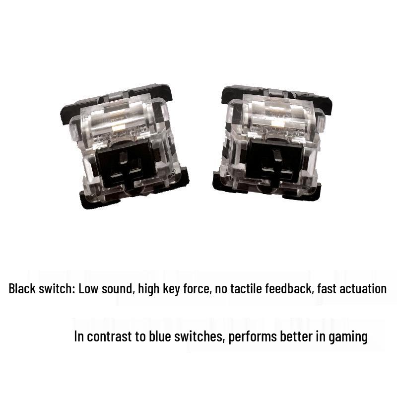 

Customizable Mechanical Keyboard Switches & Keycaps: Tactile, Linear, Blue, Red, Black, Hot-swappable