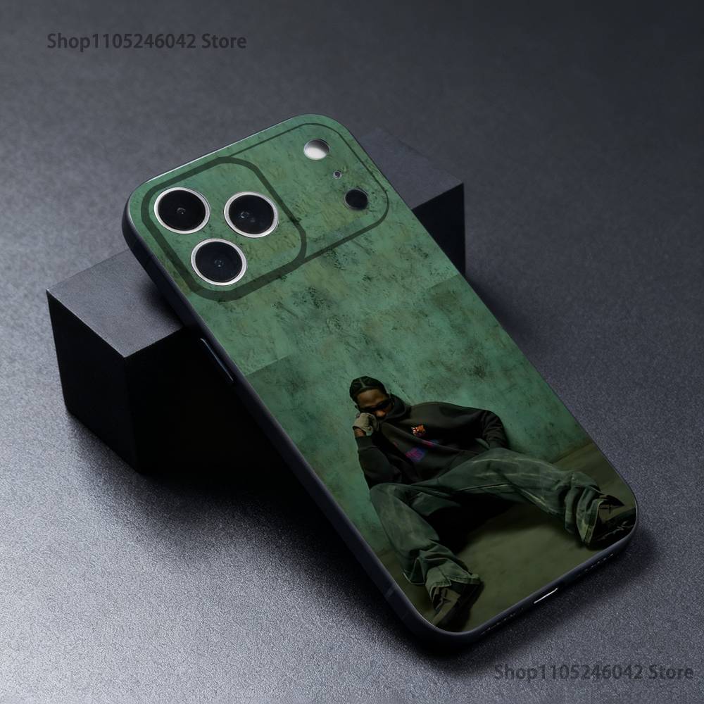 

C-Cactus J-Jack Travis Scott Black Soft Cover Phone Case For iPhone 17,16,15,14,13,12,11,Pro,Max,Plus iPhone12PROMAX