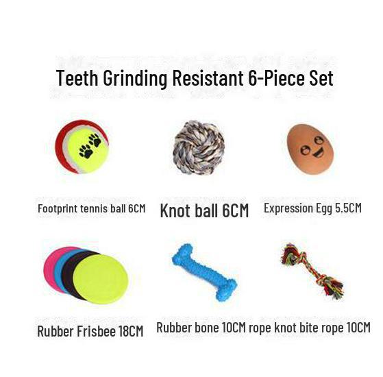 Durable Dog Toys: Squeaky Chicken and Molar Ball for Puppies and Adult Dogs