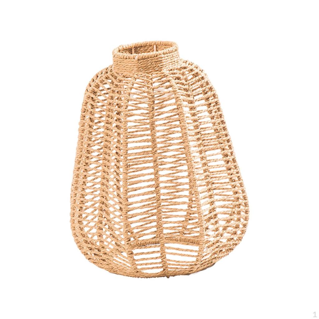 Woven Lampshade Pendant Light for Modern Home Decor
