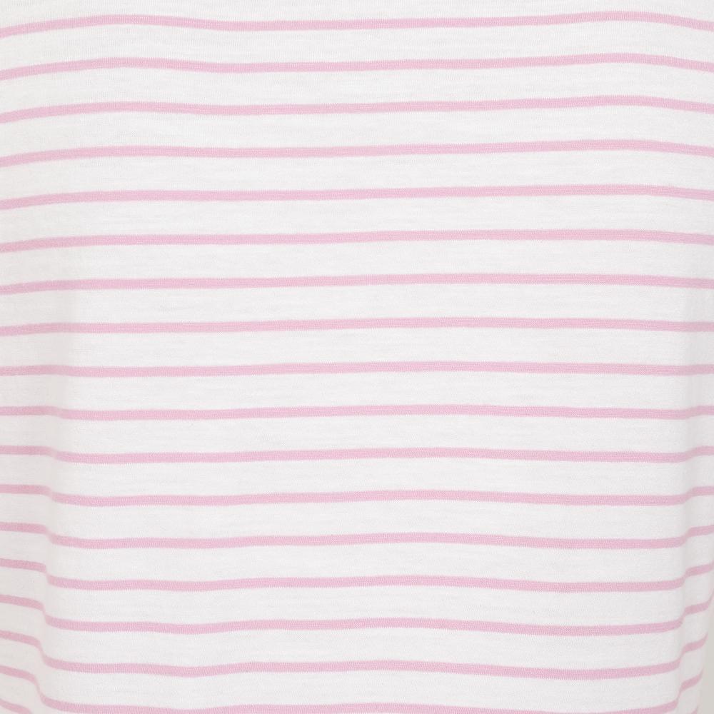 Lazy Jacks Womens/Ladies Striped Rolled Sleeves T-Shirt