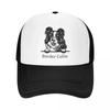 Custom Border Collie Dog Baseball Cap Outdoor Women Unisexs Adjustable Pet Animal Trucker Hat Autumn Personalized Dad Hat