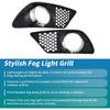 Fog Light Grill for Mercedes Benz C230 C250 C300 C350 W204 Front Bumper Fog Light Grille Cover 1 Pair Fog Light Chrome Shell A2048850253/A2048850353