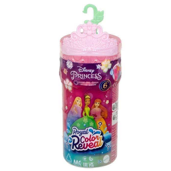 Princesses disney-mini-poupées royauté color reveal-assortiment hrn63