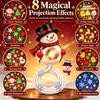 Christmas Snowman Decorative Projection Light for Outdoor Yard Garden Holiday Display