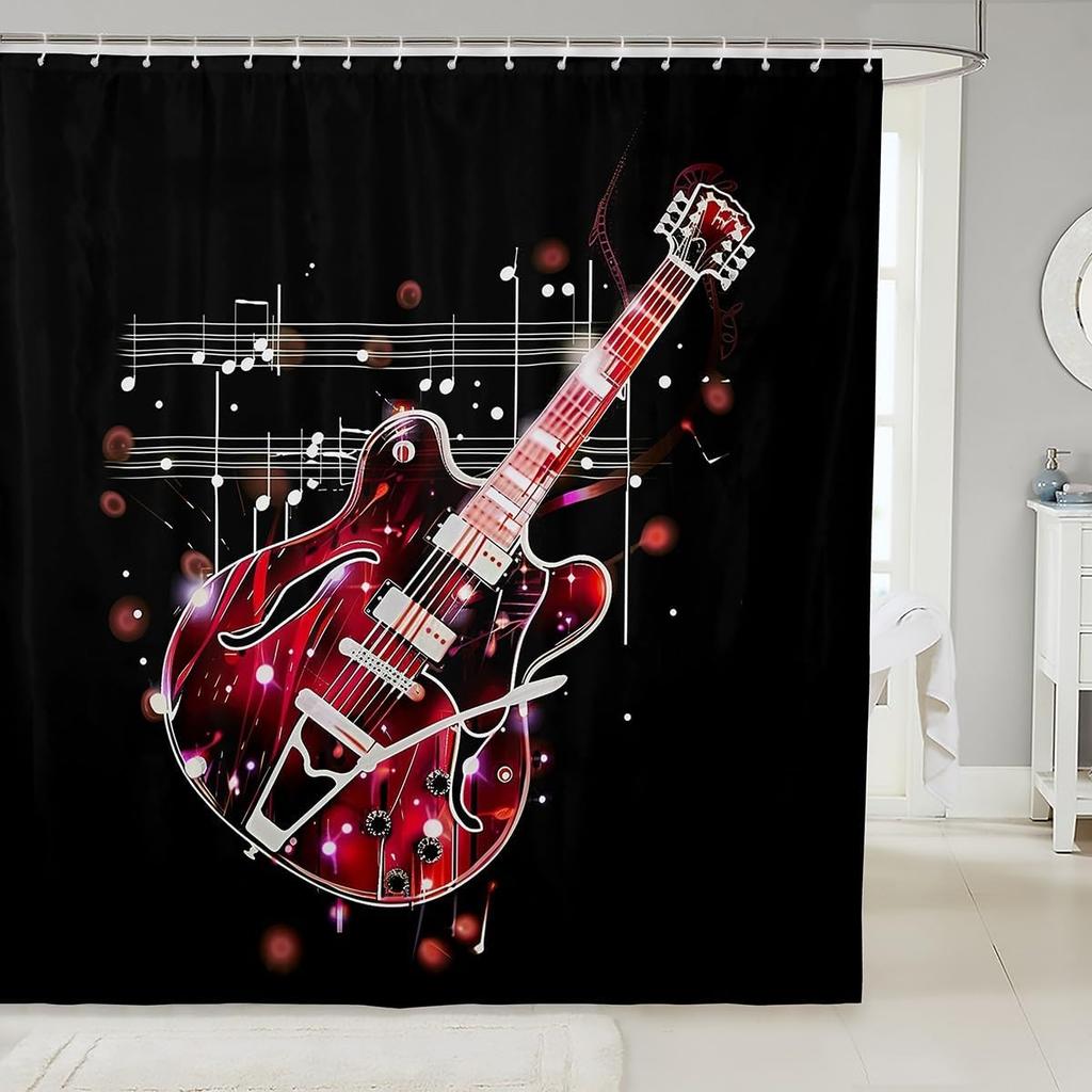 Cat Shower Curtain Japanese Style Bathroom Shower Curtain Sets for Kids Boys Girls Teens,Ocean Wave Fabric Shower Curtain