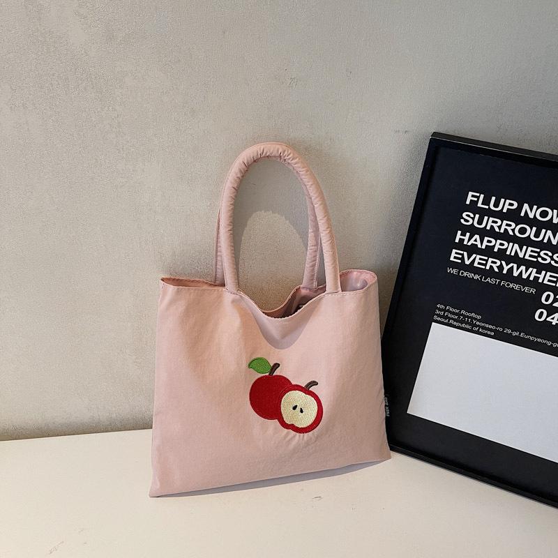 New personalized bag 2025 cute casual simple fashion foreign style tote bag literary style college student shoulder bag