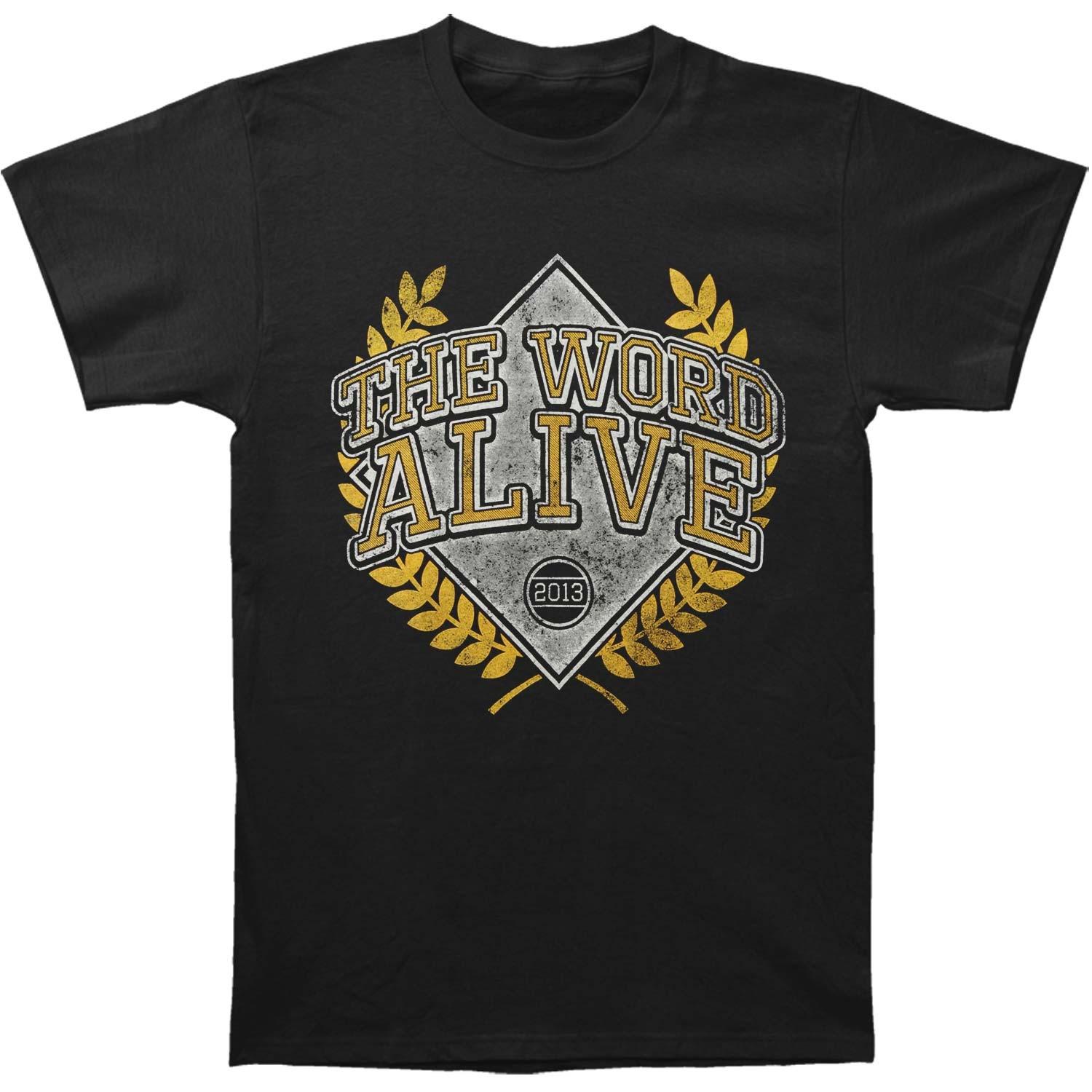 Men s Word Alive Team Shirt Slim Fit T-shirt Small Black S