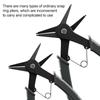 Large Retaining Ring Circlip Pliers 4 Way Type Circlip Pliers  Hardware Repair Tool