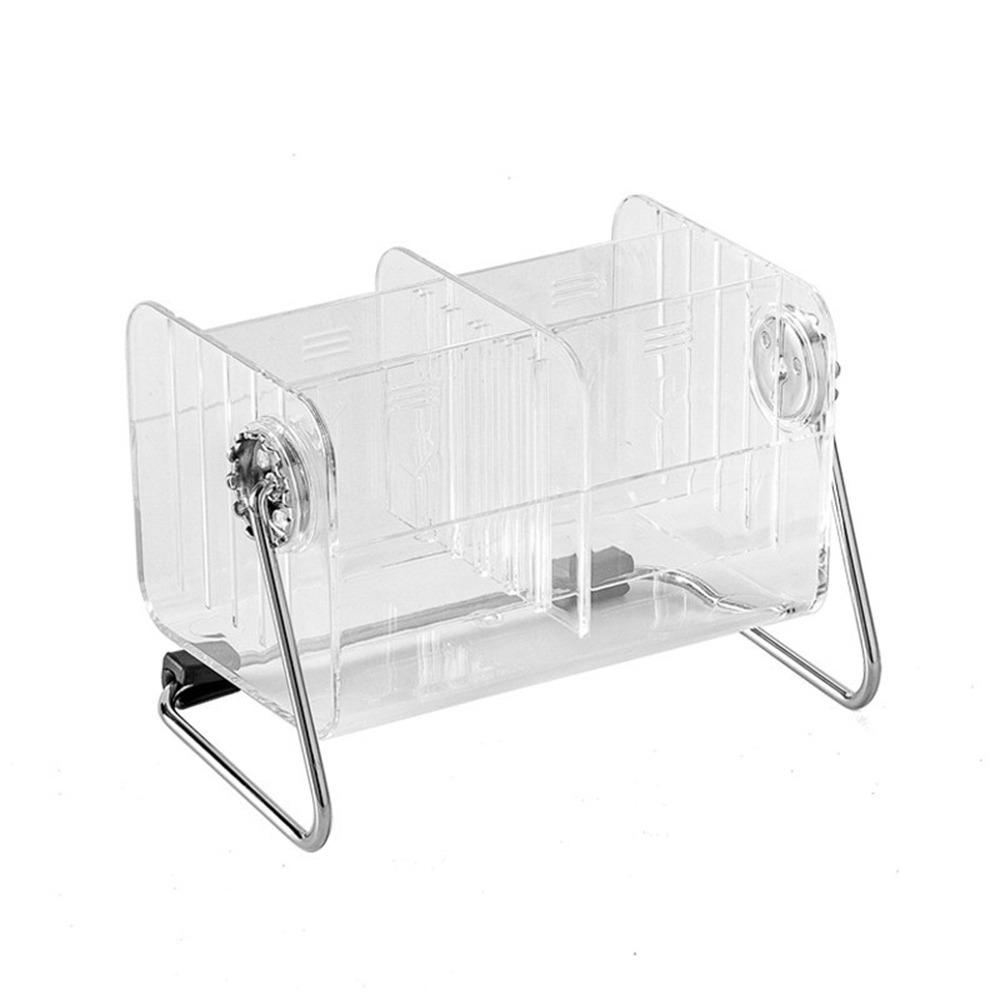 New Transparent Storage Box Rotating Removable Stationery Storage Boxes 6-compartment Cosmetic Storage Box прозрачный