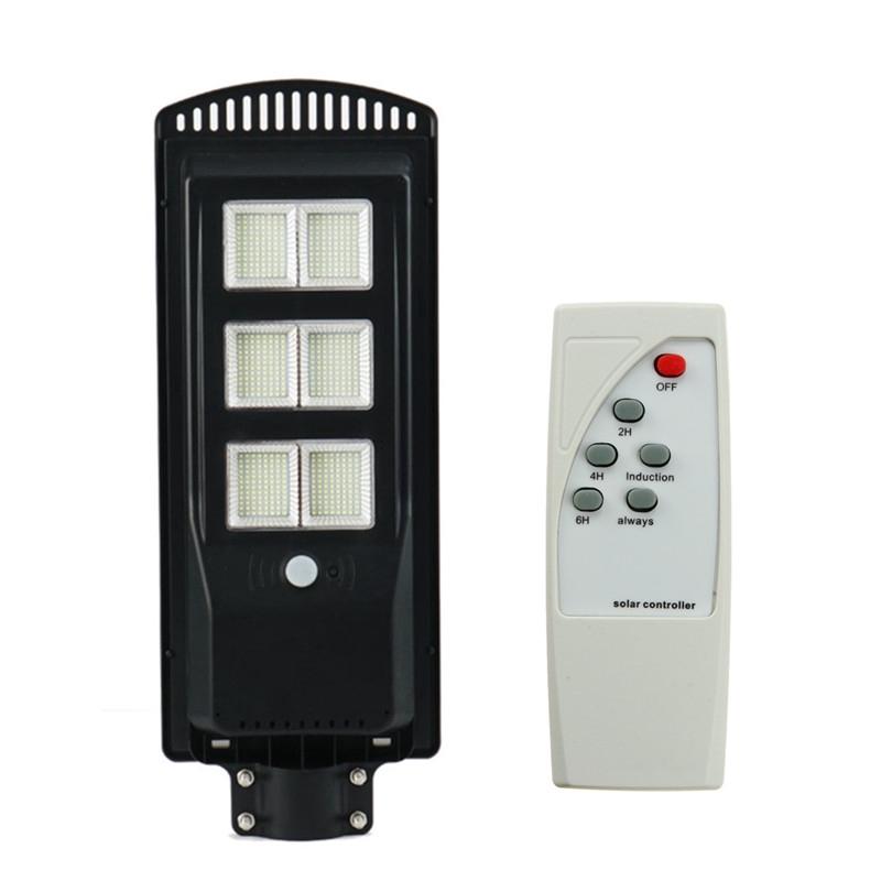 140W 180W 80W Solar Street Light PIR Motion Sensor LED Outdoor Garden Wall Lamp 7500K with Remote Controller