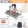 New Glass Bottle Cutter - Professional DIY Glass Cutting Tool for Square, Round Bottles and Bottlenecks with Accessories