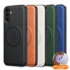 Magnetic PU Leather Case Cover for Samsung A6 A36 A16 A06 A A3 A1 A4 A34 for  Wireless Charging Protective Cover