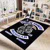 1pc Sons of Anarchy Michigan MC Carpet Anti Slip Polyester Floor Mat for office.Bedroom