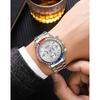 2025 NEW Watches For Man Luxury Chronograph Date Quartz Watch, Fashion Men's Stainless Steel Wristwatch