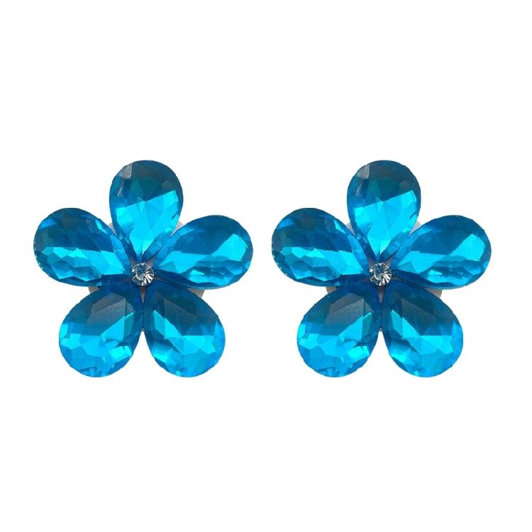 Delicate Flower Themed Headphone Headband Adornment Decorative Rhinestones Design Enhances Your Devices