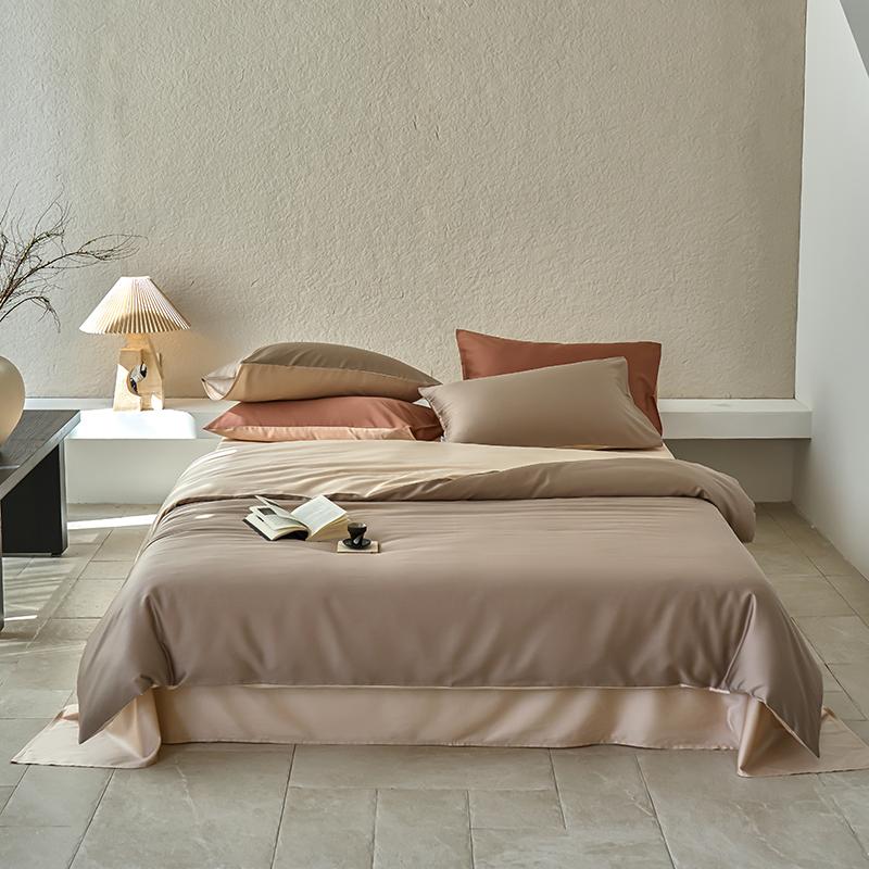 

Высококачественный комплект постельного белья из 65% лиоцеллового волокна + 35% хлопка Queen Fresh Natural Plant Пододеяльник с простынями Пододеяльник Наволочка B180x200cm bed 4 pcs