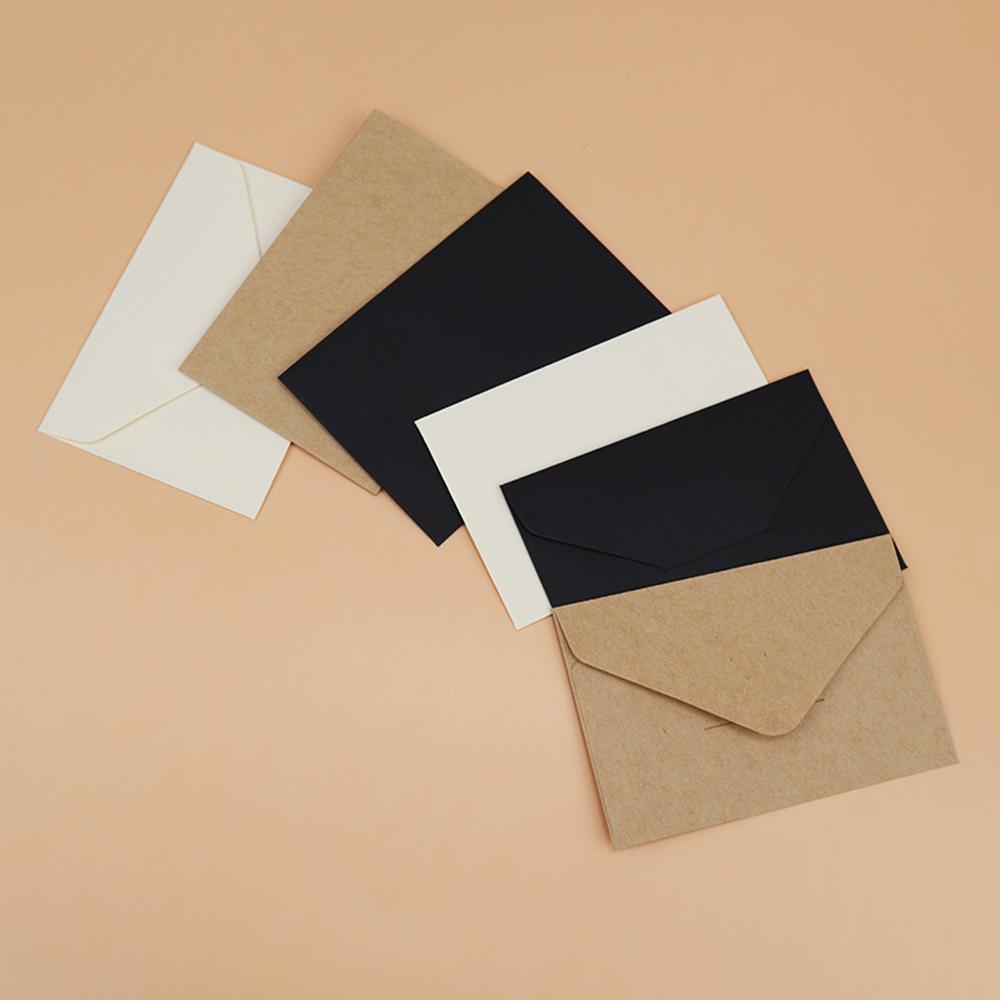Card Kraft Paper Mini White Classical Gift Envelope Invitation Envelope For Letter Paper Envelopes